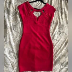 Guess Elegant Red Mini Dress